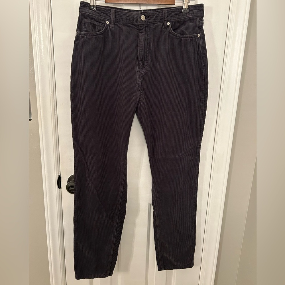BDG Waist Size 32 Inch Dark Gray Corduroy Pants